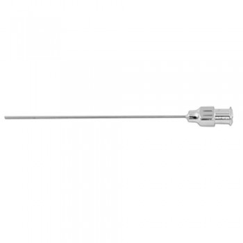 Menghini Liver Puncture Needle For Blind Lever Puncture - With Stopping Needle Stainless Steel, Needle Size Ø 1.2 x 100 mm
